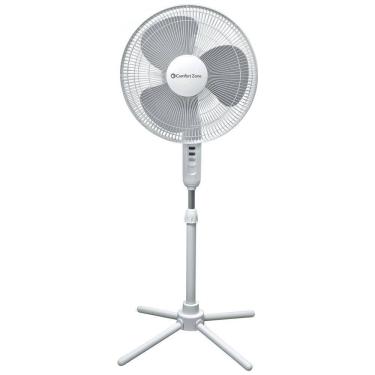 Imagem de Ventilador de Coluna 3 Velocidades Ajustáveis, 110V 47W, COMFORT ZONE CZST161BTE, Branco