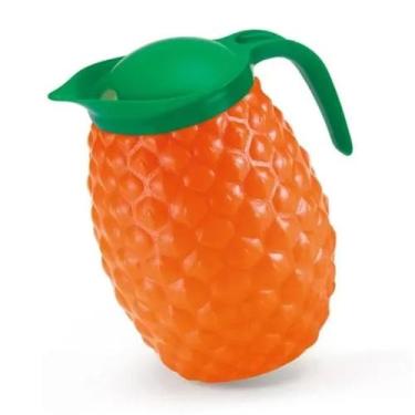 Imagem de Jarra Abacaxi - Laranja e Verde 1,5L - 1 unidade - Rizzo - Injetemp
