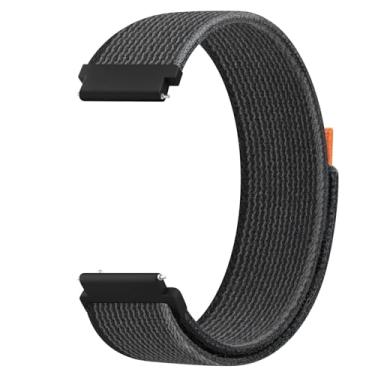 Imagem de Meliya Pulseiras de nylon compatíveis com Coros Pace 3/Apex Pro, pulseira de reposição esportiva de nylon macio para relógio Coros Pace 3 (preto)