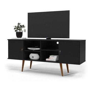 Imagem de Rack Estrela - Patrimar Móveis, Cumarú / Off White