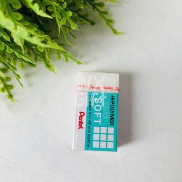 Imagem de Borracha Hi-Polymer Soft/ Ain Black - Pentel / WX Gift, Soft G