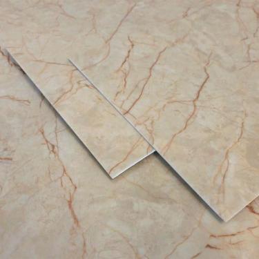 Imagem de Placa Adesiva Flexível para Parede Mármore Crema Valência 30x60cm - Op