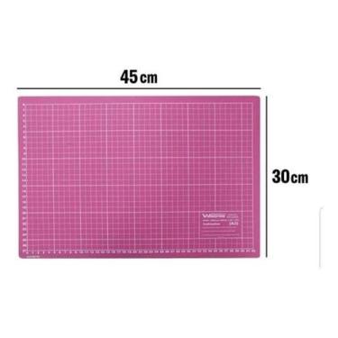 Imagem de Base Para Corte De Mesa A3 Dupla Face Patchwork 45x30 Cm - lanmax