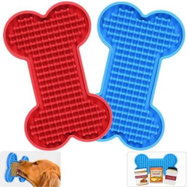Imagem de Lick Mat Petbank para Cães - 2 Unidades de Silicone