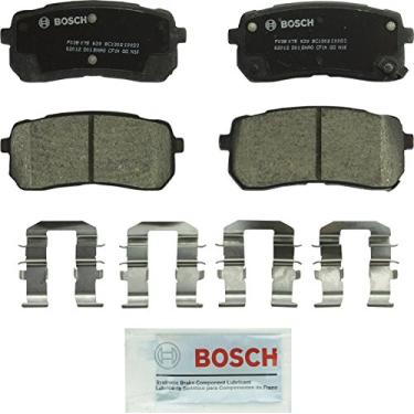 Imagem de Bosch BC1302 QuietCast Premium conjunto de pastilhas de freio de disco de cerâmica para 2007-2012 Hyundai Veracruz; 2015-2017 Kia Sedona; Traseira
