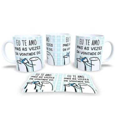 Imagem de Caneca de Porcelana Personalizada Flork Frases Engraçadas, Divertidas 