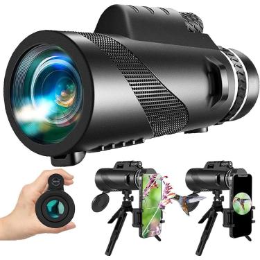 Imagem de Telescópio monocular ASXMhGo 80x100 de alta definição