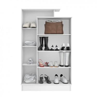 Imagem de Armário Multiuso 2 Portas 6 Prateleiras Elite Demóbile Branco