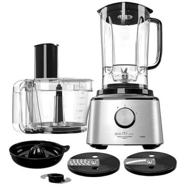 Imagem de Multiprocessador Britânia 5 em 1 com Espremedor Jumbo 1300W, Preto, 11