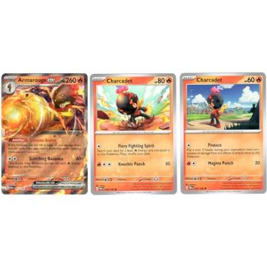 Imagem de Armarouge ex 027/182 - Paradox Rift - Double Rare - Pokemon 3 Card Lot