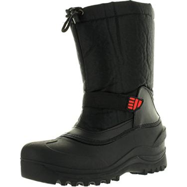 Imagem de L&M Botas de Inverno Masculinas para Neve Sapato Impermeável Isolado 2008, Black 2008, 10.5