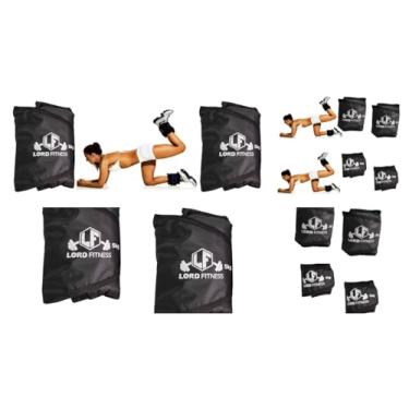 Imagem de Kit Funcional com 03 Pares de Caneleira Peso Tornozeleira 1kg, 3kg e 5kg = Total de 18kg