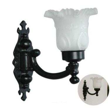 Imagem de Luminária Externa Arandela de Parede Alumínio com Braço Atlanta - Lumi