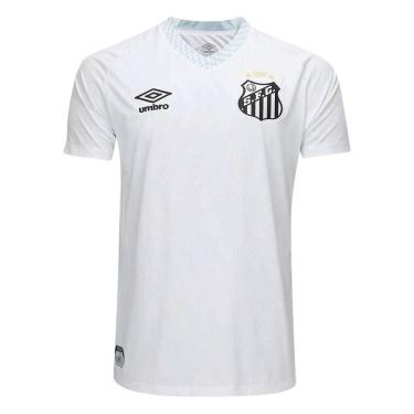 Imagem de Camiseta Umbro Santos Torcedor Of I 25 Masc U31S03921-282