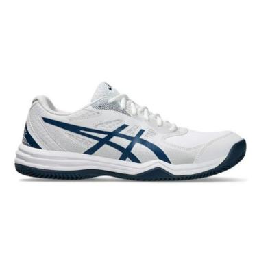 Imagem de Tênis Asics Court Slide 3 Clay/oc Masculino Branco E Azul