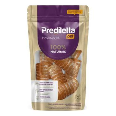 Imagem de Traqueia Bovina Mordedor Mastigável 100% Natural 08 Unid. - PREDILETTA