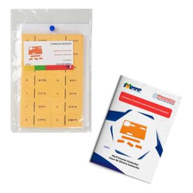 Imagem de Dominó de Equações 1º Grau Educativo Em EVA C/ 28 Peças MMP