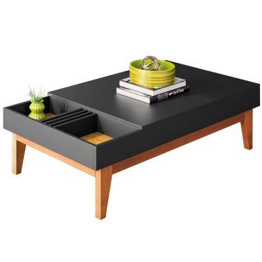 Imagem de Mesa De Centro Nala B01 Preto Carvalho Intense