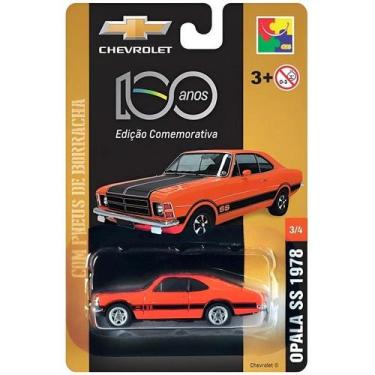 Imagem de Carrinho Miniatura Opala SS 1978 Chevrolet Metal CKS Laranja