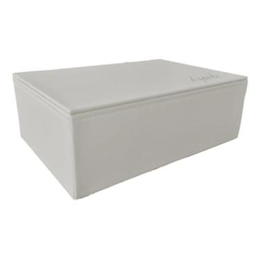 Imagem de Caixa Decorativa G - 30x20x10cm - B-spoke Brasil - Linha Eco (Off White)