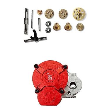 Imagem de RC Climbing Car Metal Transmission Center Gearbox Transmission Case with Gear for FMS 1/24 FCX24 RC Crawler Upgrade Parts Accessories