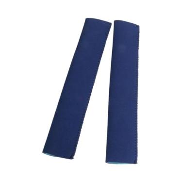 Imagem de Baoblaze Punhos de remo para caiaque Acessórios de caiaque Manga protetora Protetor antiderrapante resistente para barco, Azul