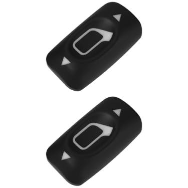 Imagem de SING F LTD 2 peças de capa de interruptor de espelho retrovisor de carro compatível com Peugeot 206 207 307 compatível com Citroen C3 C4 C5 C6 C8