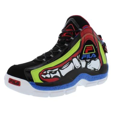 Imagem de Fila Grant Hill 2 Tênis masculino de corrida, Preto/Azul/Verde, 38