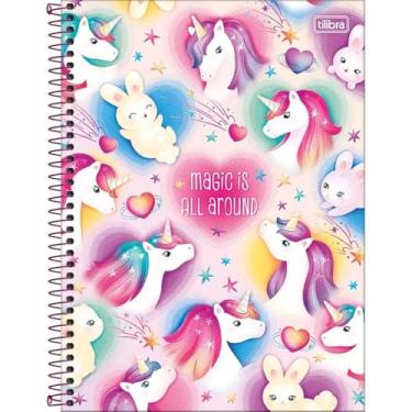 Imagem de Caderno Blink! Unicórnio Universitário Espiral TILIBRA - 80 Folhas (Magic is all around)