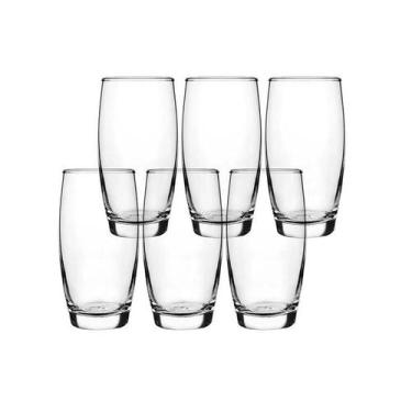 Imagem de Jogo de Copo Nadir Long Drink Oca 400ml 6 Unidades 7629/876 - Nadir Fi