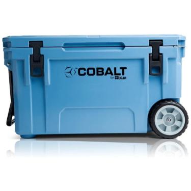 Imagem de Cooler Térmico Portátil 55 Litros com Rodas, Cobal, Azul
