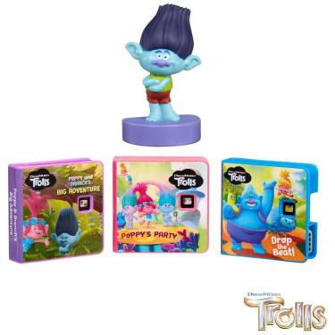 Imagem de Coleção de Histórias para Máquina dos Sonhos Little Tikes, 1 Personagem e 3 Historias, DreamWorks Trolls
