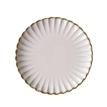 Imagem de Prato de serviço prato de cerâmica pratos domésticos utensílios de mesa em relevo café da manhã almoço jantar chá da tarde bife doméstico cozinha comercial restaurante pratos pratos (tamanho: 003)