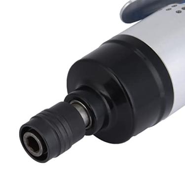 Imagem de ZJchao Chave de Fenda Pneumática, Parafuso Giratório Reversível 1/4 pol. 9000 Rpm Estrutura de Golpe de Martelo Duplo Alça Reta Com Gancho para Fabricação de Máquinas e Reparo Automotivo de Metal