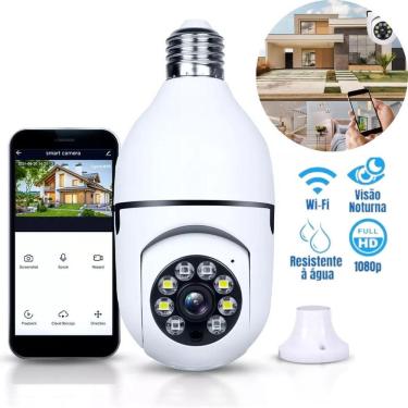 Imagem de Câmera De Segurança Wifi À Prova D`Água - Inteligente