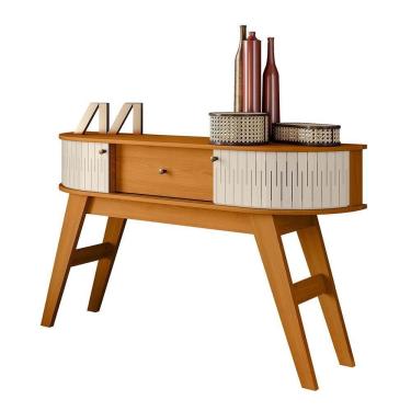 Imagem de Aparador Estoril 2 Portas E 1 Gaveta Cinamomo Off White - Madetec Cinamomo Off White