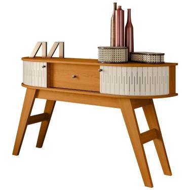 Imagem de Aparador Para Sala Estoril 2 Portas Cinamomo Off White Madetec