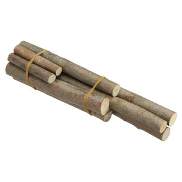 Imagem de PATIKIL 8 peças / 3 bastões de madeira de 1,5 a 3 cm de diâmetro, madeira flutuante natural para artesanato, palitos de artesanato de madeira para bricolage, adereços de fotos para decoração de