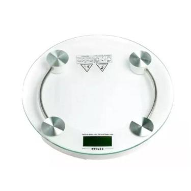 Imagem de Balança Digital de Vidro Temperado 180kg Alta Precisão