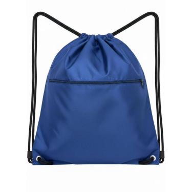 Imagem de Bolsa Saco Mochila Esportiva Poliéster Academia - Azul