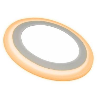 Imagem de Painel Led Dual Color Embutir Redondo Taschibra 12+4W