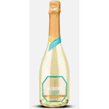 Imagem de Espumante Branco Aurora Zero Álcool 750ml- Bebida Não Alcoólica Gaseificada Premium