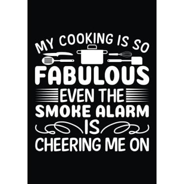 Imagem de My Cooking is Fabulous: Blank Recipe Journal to Write in for Women, Food Cookbook Design Custom Special And Favorite Recipes And Notes