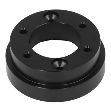 Imagem de Hztyyier Placa Adaptadora de Volante de Corrida Universal, Controle Preciso para G29 G920 G923, Conexão Perfeita, ótimo Ajuste, Tamanho de 70 Mm para Experiência de Jogo Personalizada (Preto)