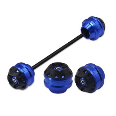 Imagem de MFGZD Protetor de quadro de roda dianteira de motocicleta deslizante de eixo adequado para YZF-R3 R25 Z900/RS/SE MT-09 XSR900/Abarth FZ-09 FJ-09 MT-07 MT07 Tracer MT-09 SP CB750 Hornet XSR700 CNC