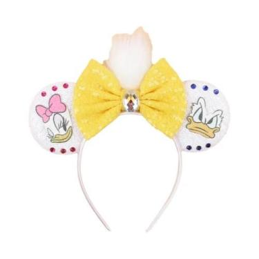 Imagem de Tiara De Orelhas De Rato Do Castelo Da Disney Com Fogos De Artifício P