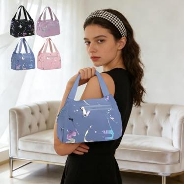 Imagem de Bolsa versátil e portátil, perfeita para trabalho e compras, bolsa prática e prática, Azul, Minimalismo moderno