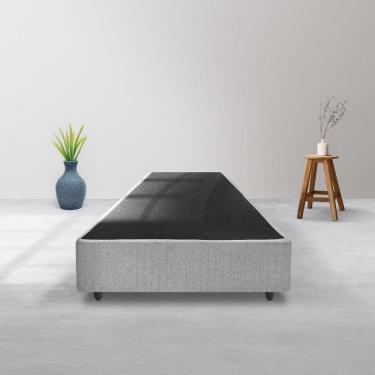 Imagem de Base Box Para Colchão De Solteiro Mga Itaflex Universal 25x8 Grafite