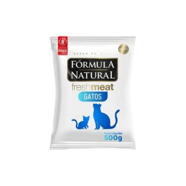 Imagem de Kit Ração Fórmula Natural Fresh Meat Gatos Sênior - Frango 500g Quanti