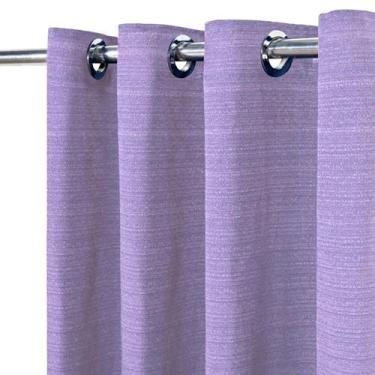 Imagem de Cortina Rústica Para Sala/quarto 200x180 - Admirare, Lilás